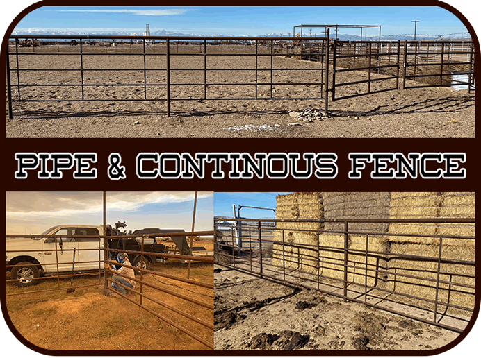 Pipe and Continous Fence by Integrity Welding Service LLC in Northern Colorado